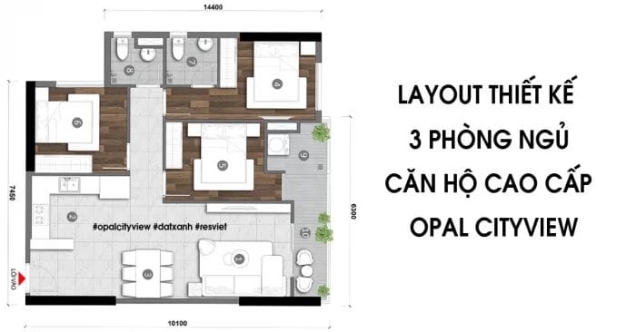 Dự Án Opal Cityview Bình Dương - 1.3 tỷ/căn hộ full nội thất